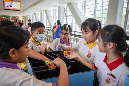‘Play is for all ages’: Pupils create rehab games for elderly patients at Jurong Community Hospital