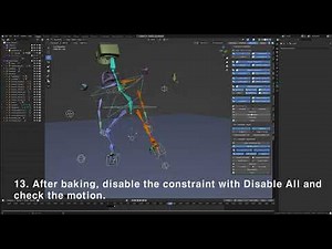 VIve tracker-based motion capture using the Brekel openvr recorder
