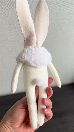 Felt Bunny Sewing Pattern | Bunny With Overalls PDF Download | Beginner Friendly - Etsy