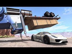 Realistic High Speed Crashes #45 - BeamNG Drive | CrashBoomPunk