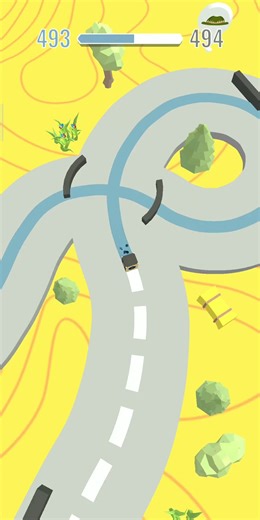 Colour Adventure Draw The Path Game level 493 #viral