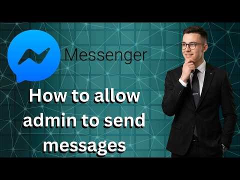 How to only allow admin to send messages in Messenger group (Latest Update)