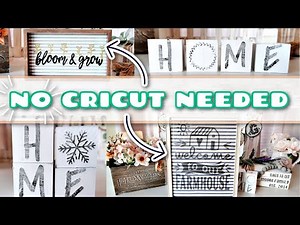 3 Ways To TRANSFER an Image WITHOUT a Cricut | Transfer to Fabric, Paper, Wood | Workshop Wednesday