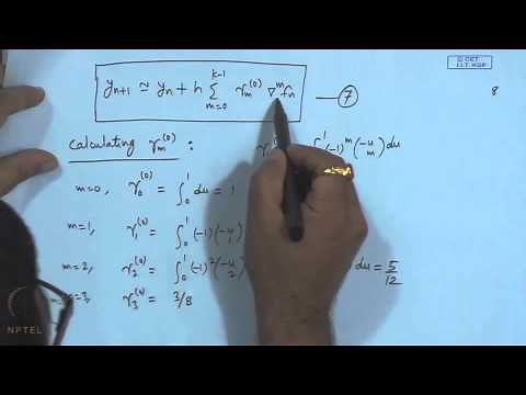 Mod-09 Lec-09 Multi-Step Methods (Explicit)