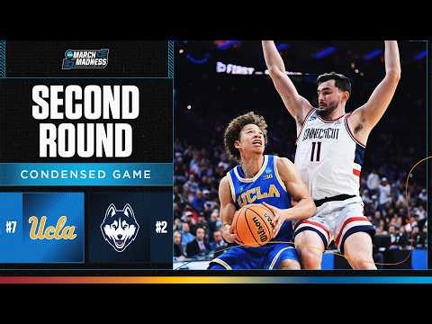 UConn vs. UCLA - Second round NCAA tournament extended highlights