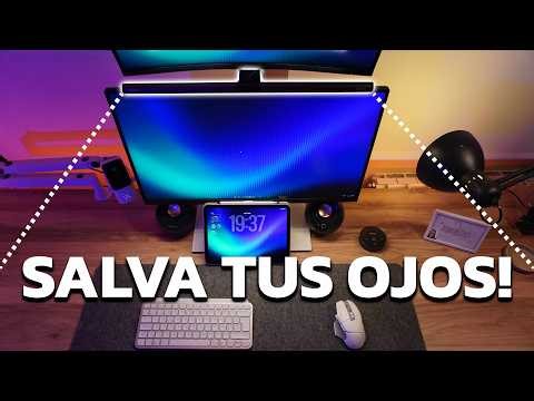 El ACCESORIO que necesitas en tu ESCRITORIO || Quntis ScreenLinear Glow Plus