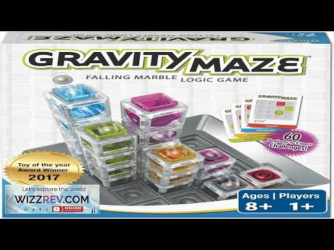 ThinkFun Gravity Maze Falling Marble Logic Game Challenging STEM Toy