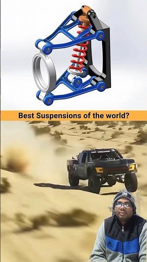 Why Double Wishbone Suspension Is Used in Sports Cars 🤯 | Automotive Engineering #automobile