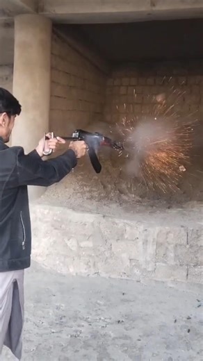 AK-47 Test Fire | Full Burst Power 💥#AK47TestFire#AK47Burst#AK47Firing#AK47Power#AK47Gun#AK47Shots