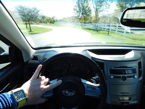 Extensive 25 Mile Ride Along Test Drive w/ My Feedback and Commentary of a 2011 Subaru Outback!