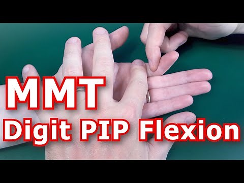 Manual Muscle Testing (MMT) - Digit PIP Flexion