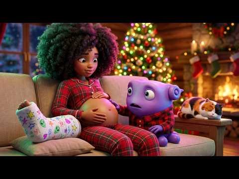 Tip’s Skiing Mishap! 🎿😂 Oh to the Rescue! | Funny Home 3D Animation