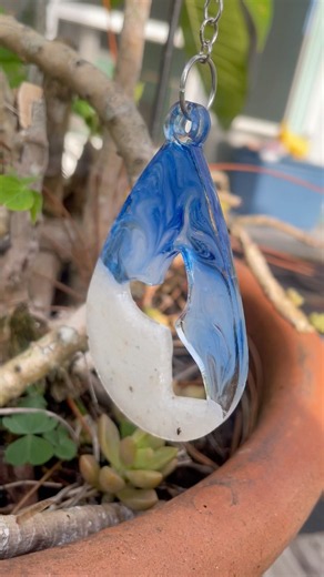 Stunning Ocean Wave Wind Chime + Live Plant Propagation Station Craft