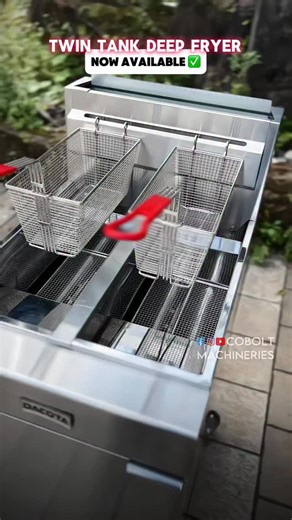 259 reactions · 15 shares | Twin tank type fried machine available 朗...