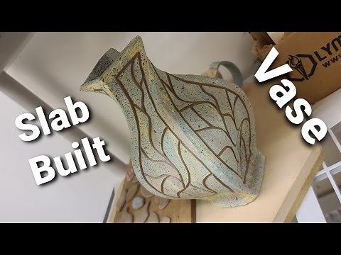 Ceramic Vase (4 sided - slab built)