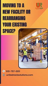 Warehouse Relocation & Rack Installation Experts | United Rack Solutions #WarehouseSetup #relocation