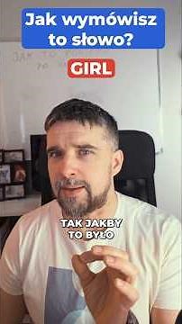 GIRL - HOW DO YOU PRONOUNCE THIS IN ENGLISH? #english #english