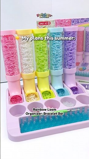 Is Rainbow Loom part of your summer? Here’s some rubber band craft ideas!