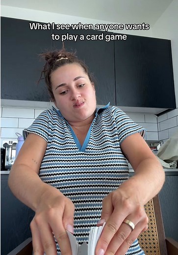 What I See When Anyone Wants to Play a Card Game