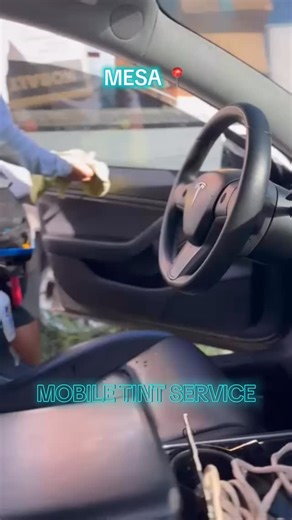 Detail matters—custom cuts for a flawless windshield install. #windowtint #phoenixaz #phoenixcars #carupgrade #arizona | Vista Window Tint LLC