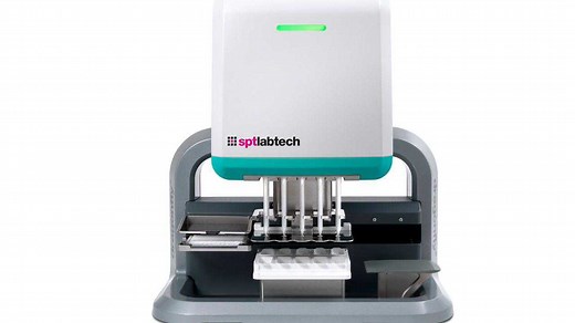 SPT Labtech自动化移液工作站，多功能分液器。高精准度,维护简单,适用多种粘度溶液,零堵塞风险;384孔板分液速度小于30秒;200nL-4mL死体积小