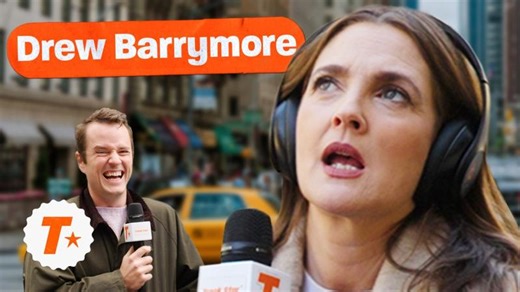 Testing Drew Barrymore s Music Knowledge | Track Star* | Andy Schuon