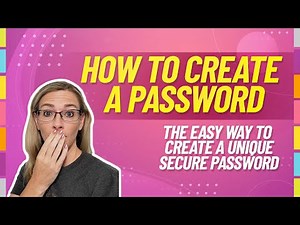 Revealed: The Secret to Creating a "Easy-to-Remember" Password!