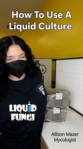 Watch How to Use a Mushroom Liquid Culture to Inoculate Substrate on Amazon Live