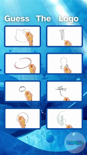 Guess the Logos From the Drawings! ⏰😱 Ultimate 1‑Hour Challenge 400 Famous Logo MC
