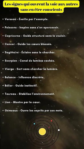 Les signes qui ouvrent la voie aux autres sans en être conscients #signeastrologique #astrologie