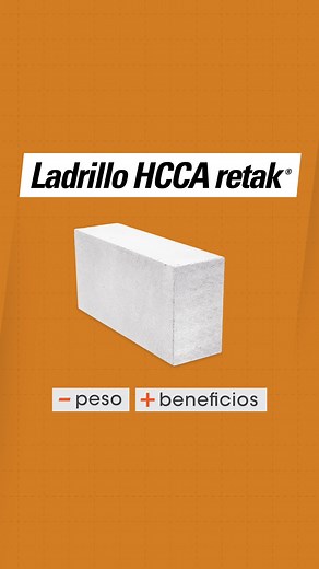 Conocé la liviandad de los ladrillos retak® 👆 #retak #ladrillosretak #construcción #HCCA | Retak