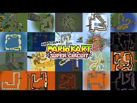 Mario Kart Super Circuit In Minecraft