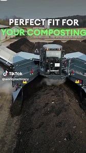 Perfect composting made easy with @komptech_gmbh Topturn X! Powerful mixing, fast turning, and efficient rotting with a durable drum. Use your space efficiently! Learn more on @komptech_gmbh website. 📽️Credits: @komptech_gmbh All credits and rights are reserved and belong to their respective authors 📷 DM for removal Join Our Machine Community Follow 👉@worldmachinery_ Follow 👉@komptech_gmbh #Komptech #neverwasteanopportunity #TopturnX #Composting #Compost #biogenicwaste #Turning #Sustainabili
