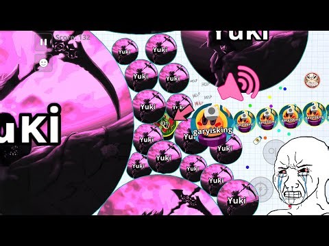 THE MOST SAVAGE TEAMS Ft. Gary (Agar.io Mobile)