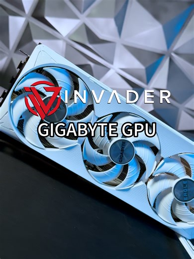 Some GIGABYTE GPUs come with a built-in GPU support stand — designed to keep heavier graphics cards stable and prevent sagging over time. 💪 Not only does it improve structural support, it also enhances the overall look of your build — especially the pure white editions that deliver a clean, premium aesthetic. If you’re planning a full white PC build, GIGABYTE’s white GPUs are definitely one of the best choices to complete that flawless setup. Clean, powerful, and perfectly balanced. Get yours n