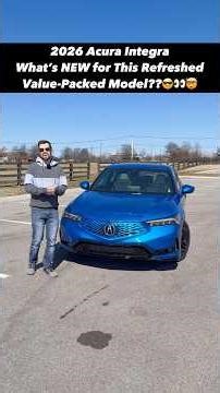 What's New for the Refreshed 2026 Acura Integra, and Is This the Compact Luxury Hatch to Buy??
