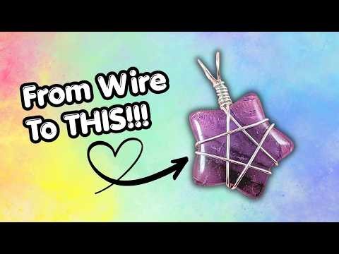 From Basic Wire to a Beautiful Star ✨ (Step-by-Step)