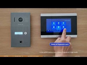 HOMSECUR HDK SIP(B19) Video Intercom System - Pairing and Wiring