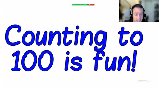 Counting to 100 is fun!