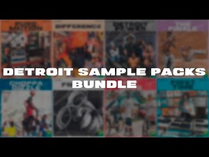 [180+] Detroit Sample Packs 2023 Bundle | 100% Royalty Free