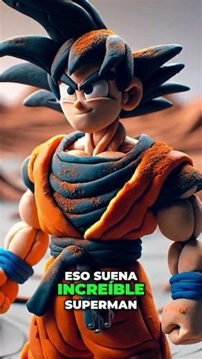 ¡Gokú libera su máximo poder! 🔥💥 ¿Podrá Superman resistir？ #gokuvssup