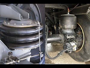 DIFFERENCE BETWEEN ROLLING LOBE (SLEEVE) AIR SPRING AND CONVOLUTED BELLOW AIR SPRING