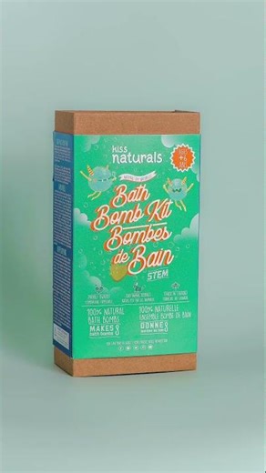 Stop Motion Magic! Kiss Naturals DIY Beauty Kits in Action 💕 | Creative Gift Ideas for Kids 🌿🎁