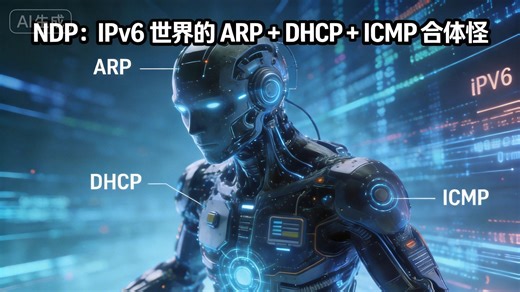 NDP：IPv6 世界的 ARP   DHCP   ICMP 合体怪
