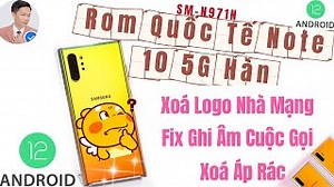 Hướng dẫn chi tiết cách up rom quốc tế SamSung Note 10 5G Hàn | AnhTuấn Technicians | Viết bởi AnhTuấn Technicians