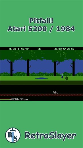 Pitfall! Gameplay Atari 5200