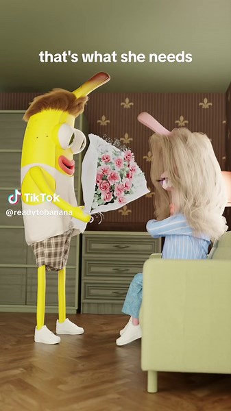 What was your last gift?🤔 #banana #relationship #plush