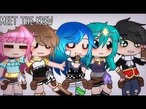 Meet the Krew || Ft. Funneh, Gold, Draco, Lunar, Rainbow || Gacha meme?