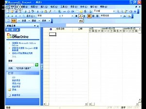 Project 2003 入门到精通02