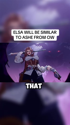 ELSA WILL BE SIMILAR TO ASHE FROM OW IN MARVEL RIVALS 😱 #marvelrivals #elsabloodstone #deadpool